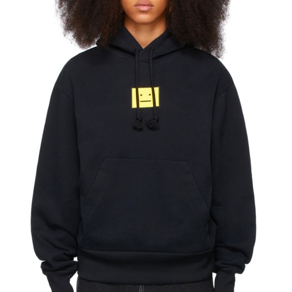 Acne Studios Sweaters - Acne Studios Face Patch Hoodie